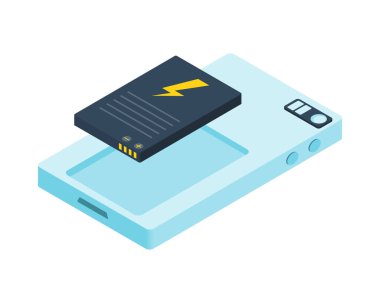 Akıllı Telefon Batarya Simgesi