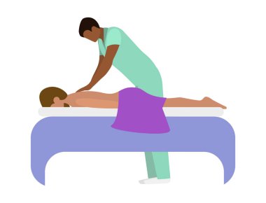 Spa Salonu İllüstrasyonu