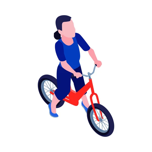 Montar bicicleta icono — Archivo Imágenes Vectoriales