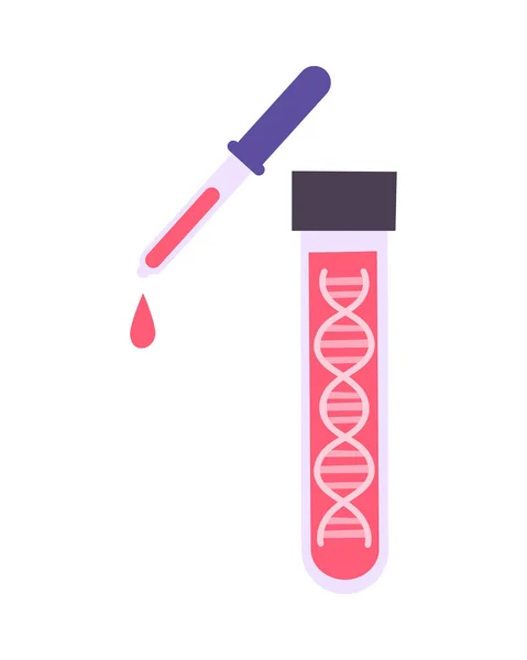 Blood Sample Icon — Stock Vector