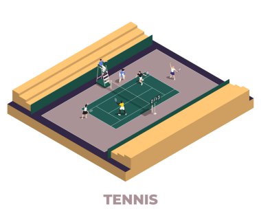 Tenis İzotrik Ayrı Bileşimi