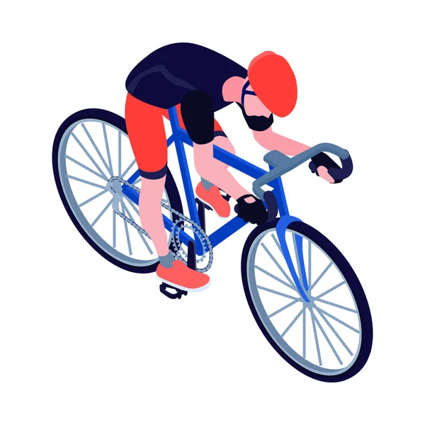 Sport fiets pictogram — Stockvector