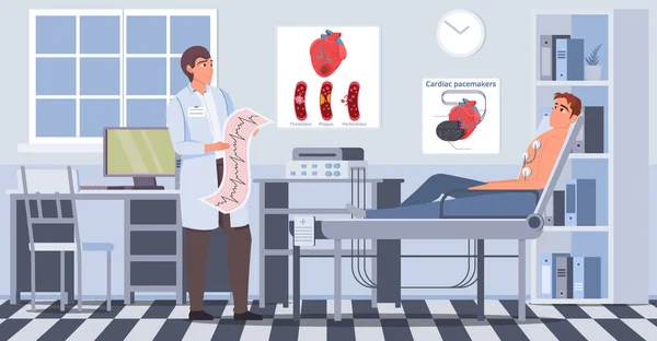 Médecins cardiovasculaires Nomination Composition — Image vectorielle