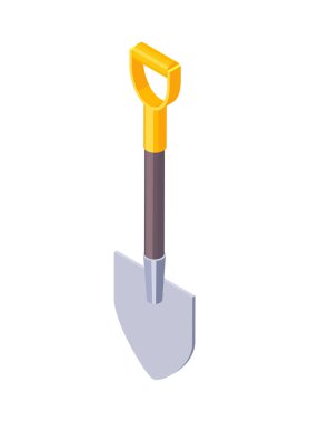 Kürek Isometric Simgesi
