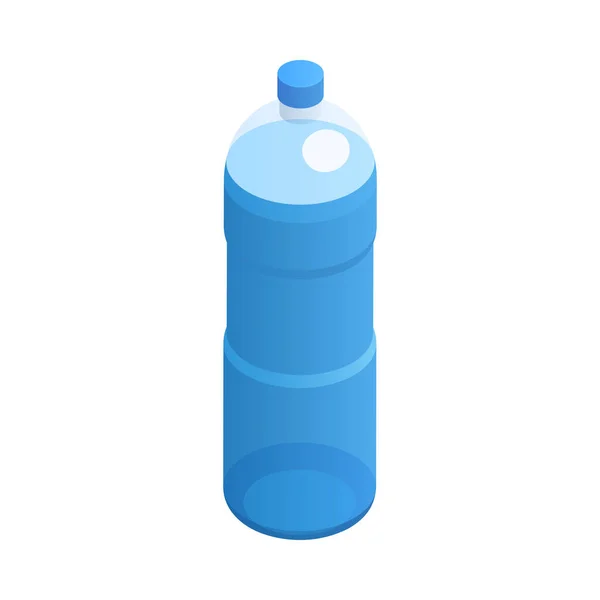 Isometric Water Bottle — Stock Vector