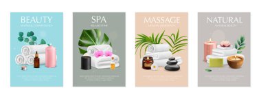 Spa Gerçekçi Posterler Koleksiyonu