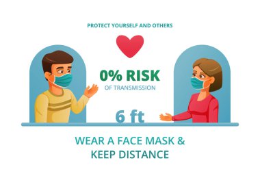 Sosyal Mesafe Posteri