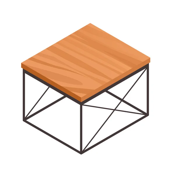 Table basse Loft — Image vectorielle