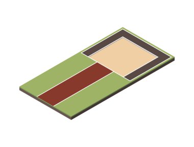 Atlama Alanı Isometric Bileşimi