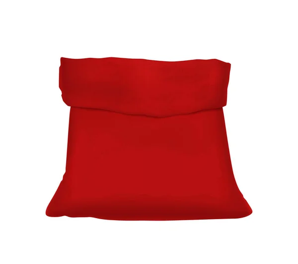 Abgeflachter Roter Sack — Stockvektor