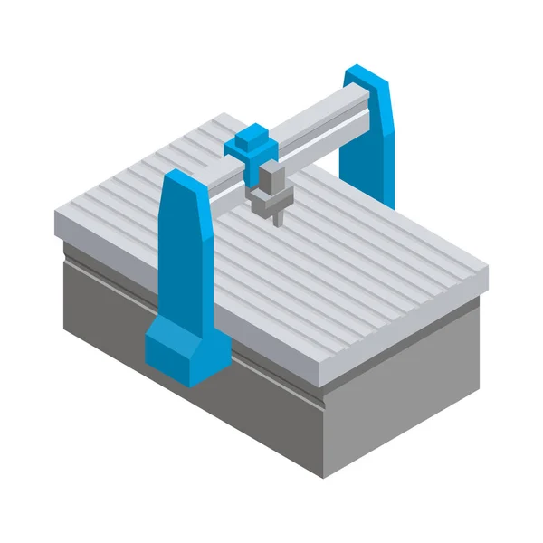 Unidad de línea industrial Composición — Archivo Imágenes Vectoriales