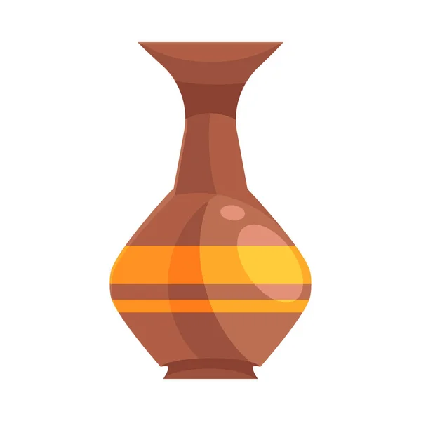 Antica composizione del vaso egiziano — Vettoriale Stock