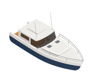 Isometric Kesici Gemi Bileşimi
