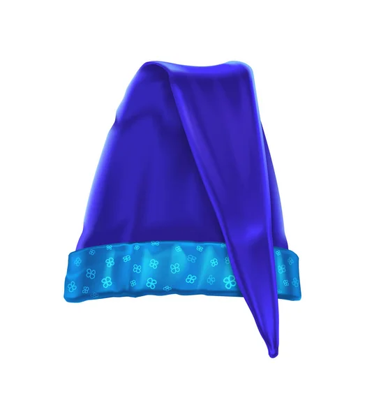 Σύνθεση μπλε καπέλου ύπνου — Διανυσματικό Αρχείο