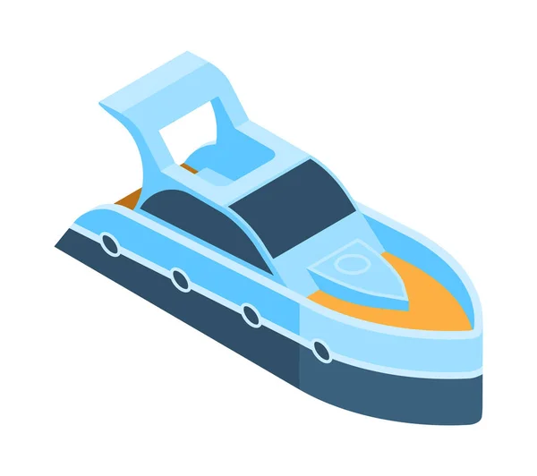 Moderne Zusammensetzung von Kutter-Booten — Stockvektor