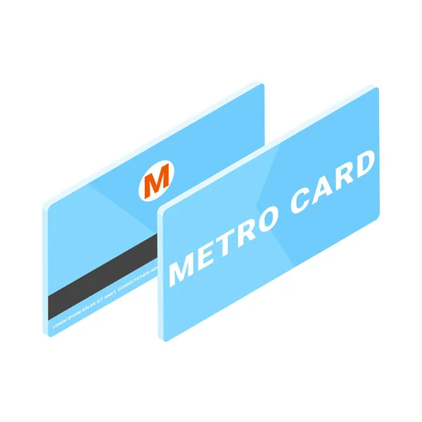 Samenstelling metrokaart — Stockvector