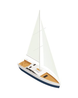 Isometric Sail Yat Kompozisyonu