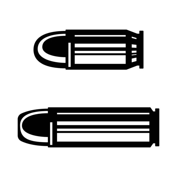 Bullets Cowboy Emblème Composition — Image vectorielle