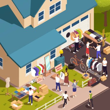Garaj Satışı Isometric Bestesi