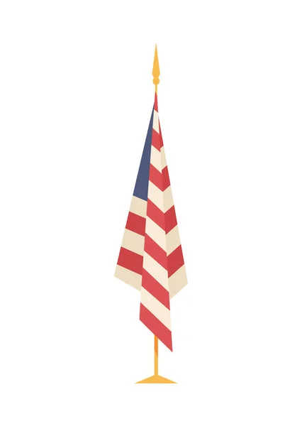 Composition du drapeau des États-Unis — Image vectorielle