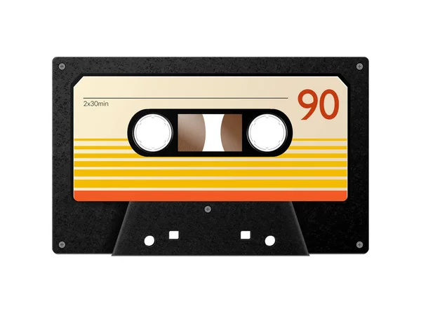 Audio Cassette Realistische Komposition — Stockvektor