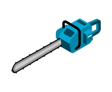 Isometric Testere Bıçkıhanesi Kompozisyonu