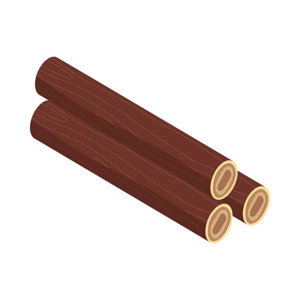 Fuente de papel de madera Composición — Vector de stock