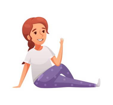 Kız Geyik Pozu Kompozisyonu