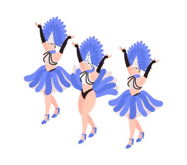 Kadın Kanser Dansçıları Kompozisyonu