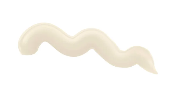 Salsa di maionese bianca Composizione — Vettoriale Stock