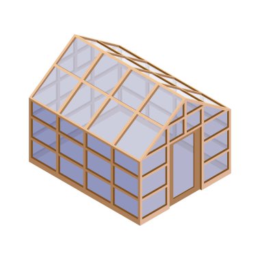 Sera Isometric Çiftlik Kompozisyonu