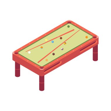 Bilardo Salonu Kompozisyonu