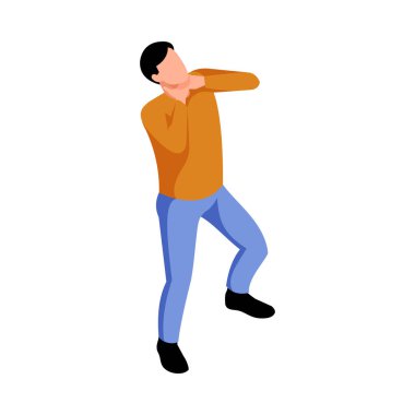 Boğaz Ağrısı Alerjisi Kompozisyonu