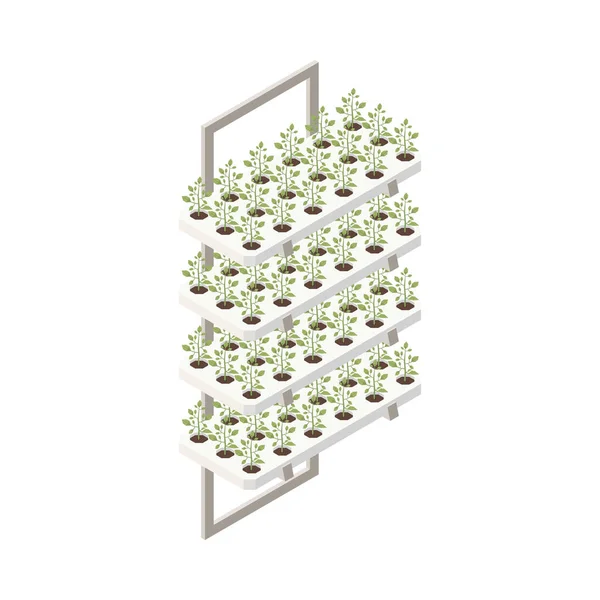 有植物成分的框架 — 图库矢量图片