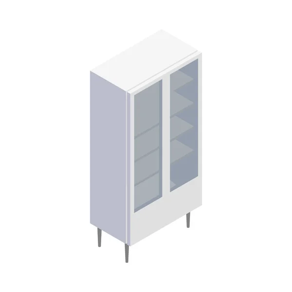 Composición del gabinete médico de la habitación — Archivo Imágenes Vectoriales