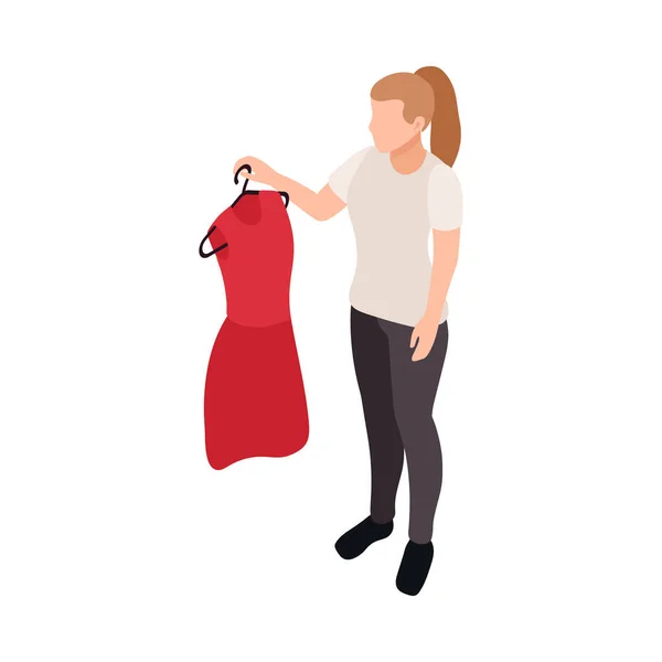 Clothes Shop Illustration — Vettoriale Stock