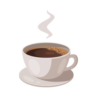 taza de café de la historieta