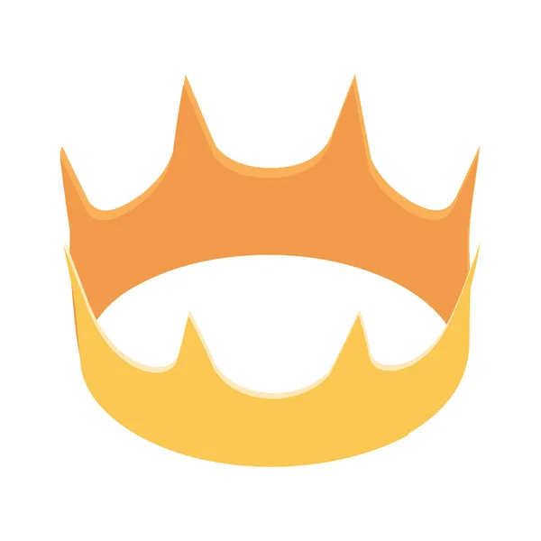 Crown Isometric Icon — Image vectorielle