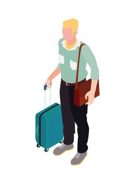 Tourist Isometric Illustration
