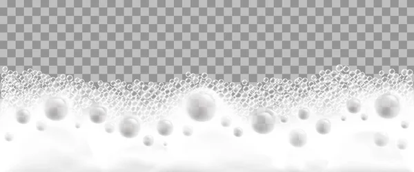 Realistic Foam Concept — Image vectorielle