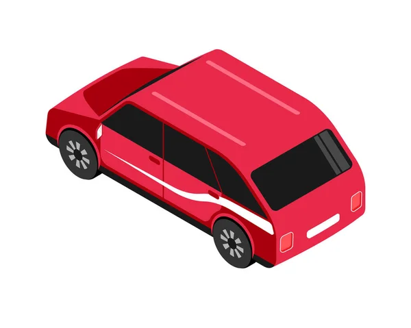 Izometryczne ikona samochodu — Wektor stockowy