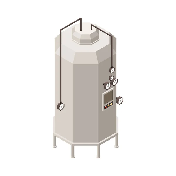 Wine Fermentation Icon — Stock Vector