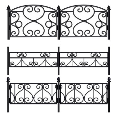 Girdaplarla Çit ve Tırabzan