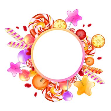 Gerçekçi Şekerleme Çemberi Kompozisyonu