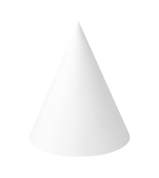 Realistic Cone Illustration