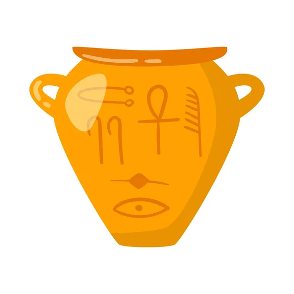 Vase ancien Egypte Composition — Image vectorielle