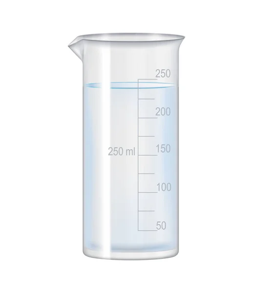 Laboratory Measure Flask Composition — Image vectorielle