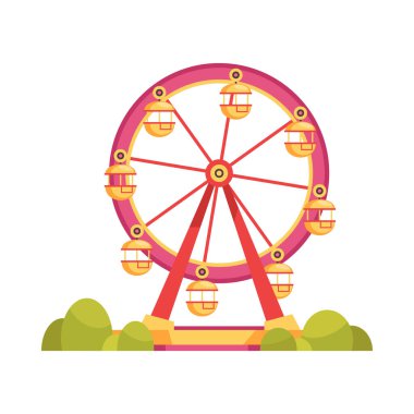 Eğlence Gözlem Tekerleği Bileşimi