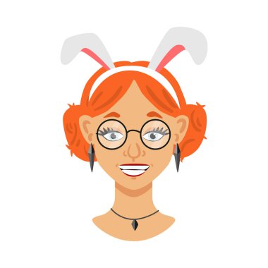 Tavşan Yüzlü Kadın Kompozisyonu