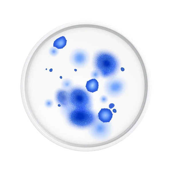 Blue Mold Fungus Composition — Image vectorielle